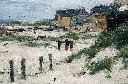 Eugene Boudin The Inlet at Berck oil painting reproduction